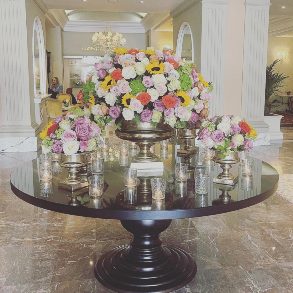 Corinthia Hotel Flower Setup 2 Corinthia Hotel Flower Setup 2