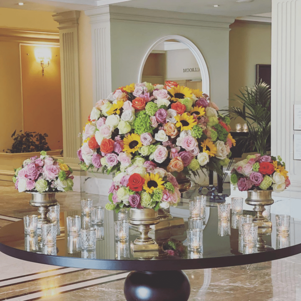 Corinthia Hotel Flower Setup 2 Lobby Corinthia Hotel Flower Setup 2 Lobby